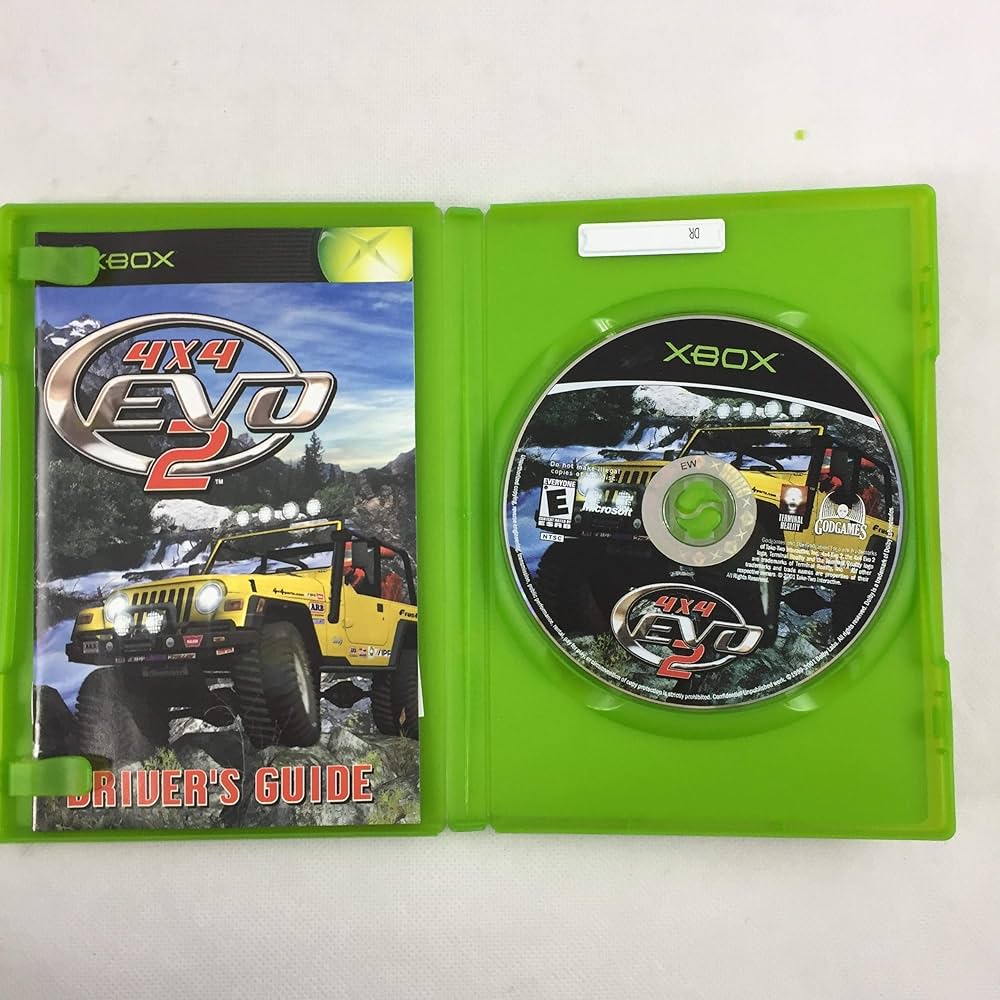 4x4 evo パソコンゲームソフト　レースゲーム　動作未確認　中古品 4x4 evo パソコンゲームソフト レースゲーム 動作未確認 中古品